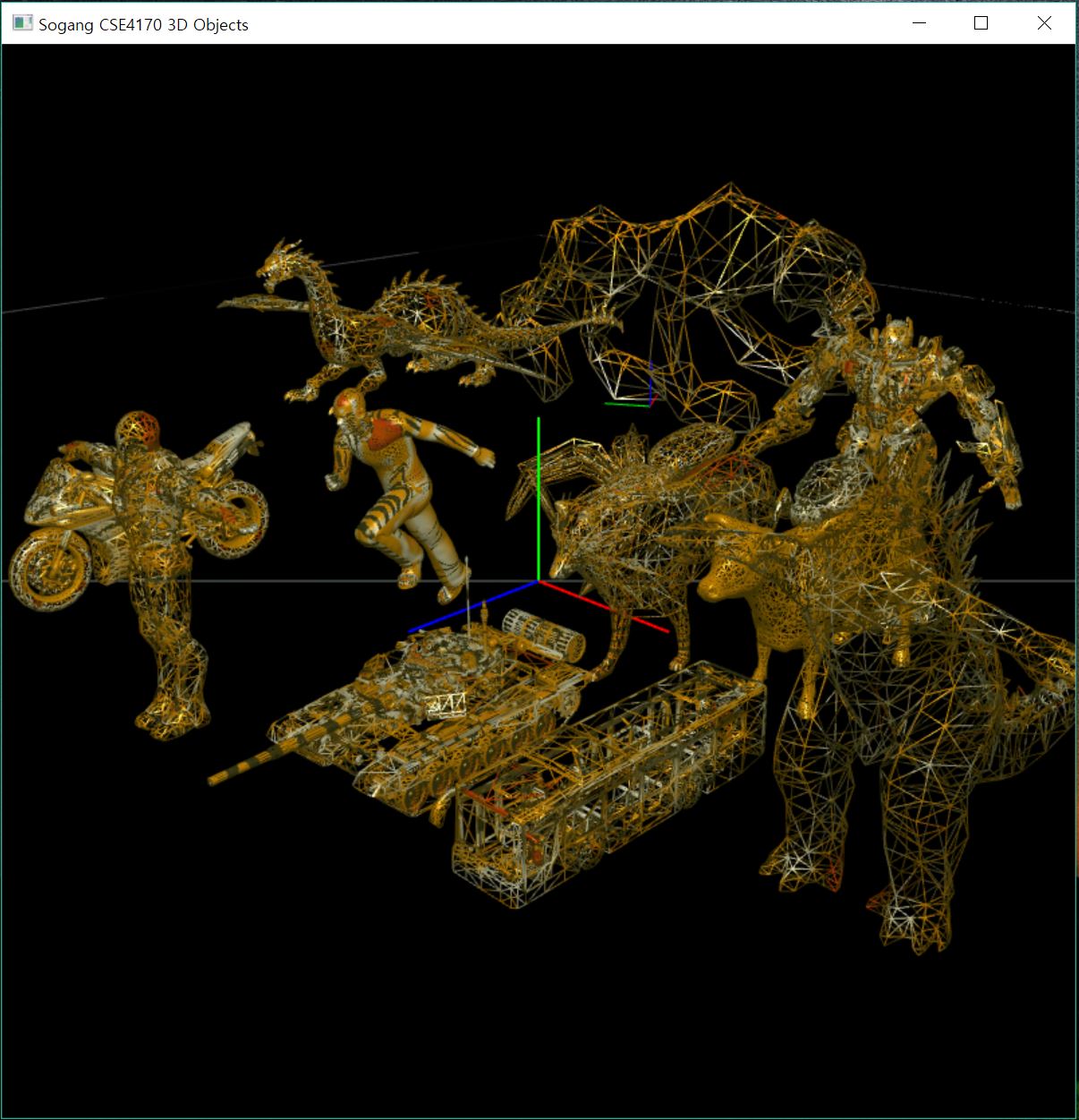 HW3 제공 3D 물체